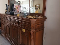 Lot 18 - dressoir kast met spiegel - afbeelding 2 van  5