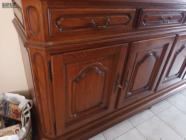 Lot 18 - dressoir kast met spiegel - afbeelding 5 van  5