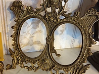 Lot 18 - fotokaders in koper. 3 stuks - afbeelding 4 van  4