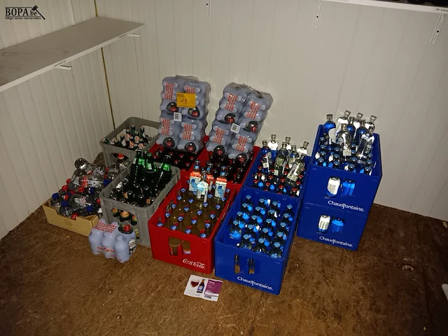 Lot 18 - frisdranken - 9 bakken - afbeelding 1 van  5