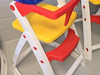 Lot 18 - kinderstoel in gekleurde kunststof - afbeelding 2 van  2