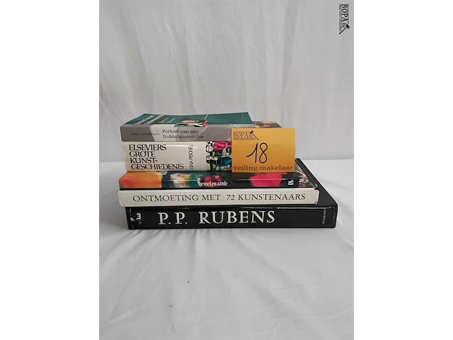 Lot 18 - koffietafelboeken kunstgeschiedenis, 5 stuks - afbeelding 1 van  1