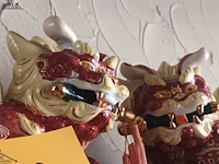 Lot 18 - koppel foo dogs - afbeelding 2 van  4