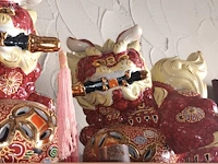 Lot 18 - koppel foo dogs - afbeelding 4 van  4