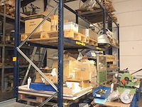 Lot 180 - blauw magazijnrek. 2 stuks - afbeelding 3 van  4