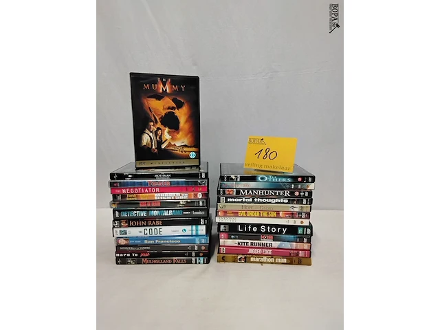 Lot 180 - lot dvd's diverse, 25-tal stuks - afbeelding 1 van  1