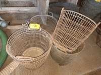 Lot 180 - metalen aardappelmanden. 5 stuks - afbeelding 1 van  3