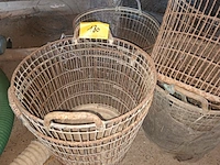 Lot 180 - metalen aardappelmanden. 5 stuks - afbeelding 2 van  3