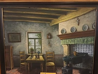 Lot 180 - schilderij huiskamer - afbeelding 5 van  5