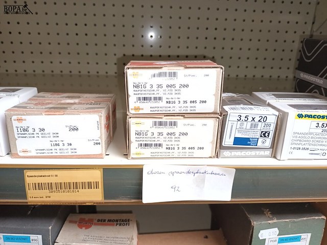 Lot 180 - schroeven - afbeelding 3 van  5