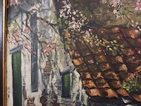 Lot 181 - schilderij schapenstal - afbeelding 3 van  3