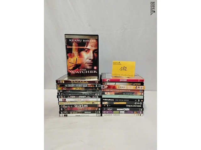 Lot 182 - lot dvd's diverse, 25-tal stuks - afbeelding 1 van  1