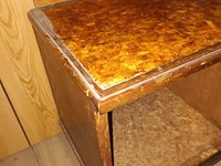 Lot 182 - nachtkastje. 2 stuks - afbeelding 3 van  3