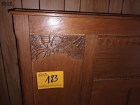 Lot 183 - houten bed art deco - afbeelding 3 van  4