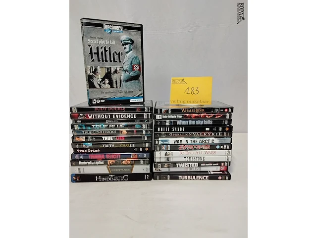 Lot 183 - lot dvd's diverse, 25-tal stuks - afbeelding 1 van  1