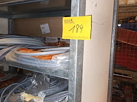 Lot 184 - grijs metalen magazijnrek - afbeelding 3 van  3