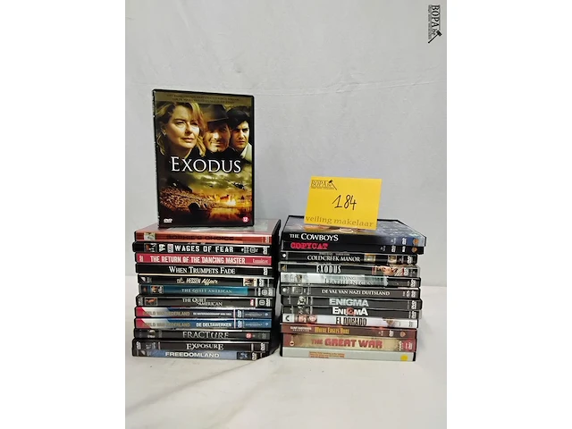 Lot 184 - lot dvd's diverse, 25-tal stuks - afbeelding 1 van  1