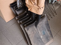 Lot 184 - zwarte schoppen. 11 stuks - afbeelding 2 van  3