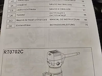 Lot 185 - bandfrees makita rt0702c in koffer als nieuw - afbeelding 3 van  5