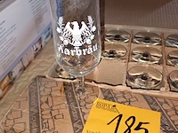 Lot 185 - bierglazen. 2 dozen - afbeelding 2 van  3