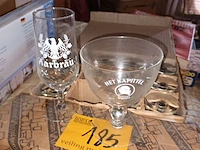 Lot 185 - bierglazen. 2 dozen - afbeelding 3 van  3