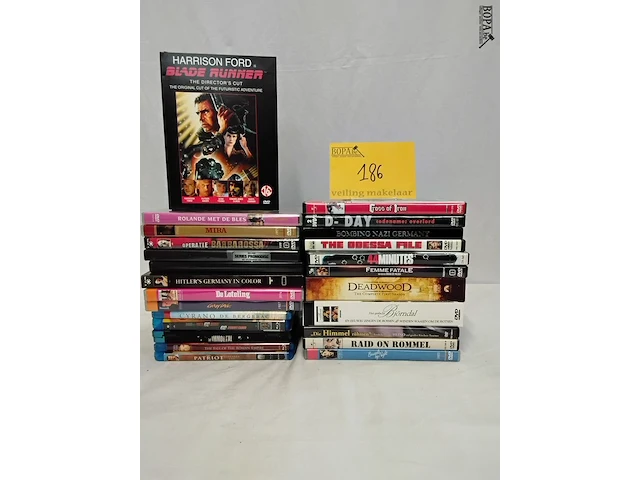 Lot 186 - lot dvd's diverse, 25-tal stuks - afbeelding 1 van  1