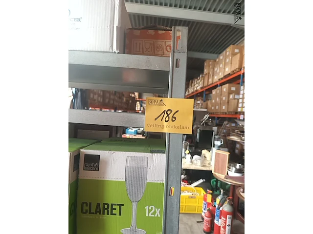 Lot 186 - metalen rek - afbeelding 3 van  3