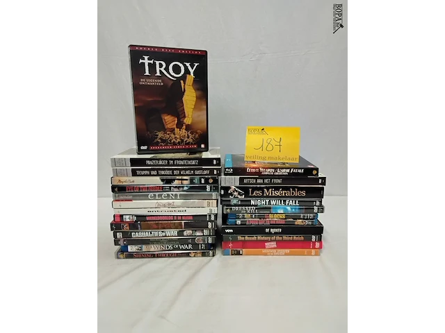 Lot 187 - lot dvd's diverse, 25-tal stuks - afbeelding 1 van  1