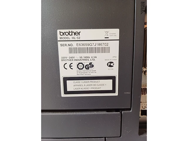 Lot 187 - printer brother - afbeelding 4 van  4