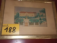 Lot 188 - kader gebouw - afbeelding 4 van  4