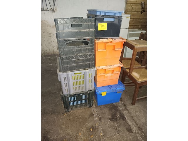 Lot 188 - pvc opbergboxen - afbeelding 1 van  2