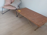 Lot 188 - salontafel en zetel - afbeelding 1 van  6