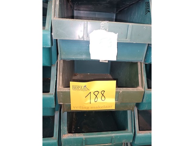 Lot 188 - sorteerbakjes. 50 stuks - afbeelding 4 van  4