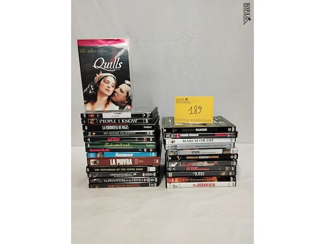 Lot 189 - lot dvd's diverse, 25-tal stuks - afbeelding 1 van  1