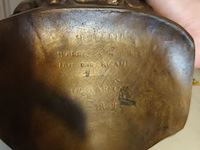 Lot 19 - bronzen buste - afbeelding 3 van  4