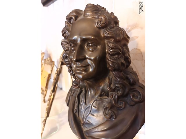 Lot 19 - bronzen buste - afbeelding 4 van  4