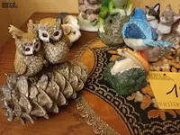 Lot 19 - decoratie dieren. 10 stuks - afbeelding 2 van  4