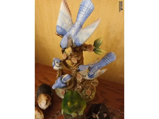 Lot 19 - decoratie dieren. 10 stuks - afbeelding 3 van  4