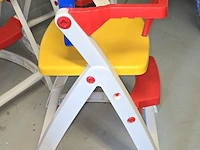 Lot 19 - kinderstoel in gekleurde kunststof - afbeelding 2 van  2