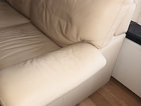 Lot 19 - lederen sofa - afbeelding 4 van  4