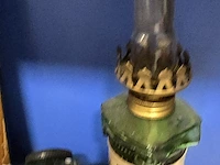 Lot 19 - lotje diverse houten autootjes , auto lampion en bestekset - afbeelding 4 van  5