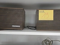 Lot 19 - luidsprekers telefunken 4 ohm - afbeelding 1 van  2