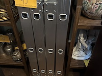 Lot 19 - plooiladder aluminium nieuwstaat 3m60 - afbeelding 1 van  2