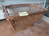 Lot 19 - rieten wasmand - afbeelding 3 van  3
