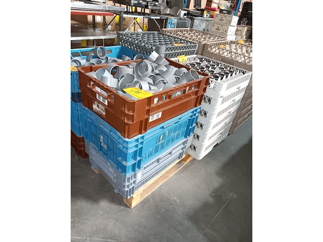 Lot 19 - rondellen voor bordschikking 150 stuks - afbeelding 2 van  2