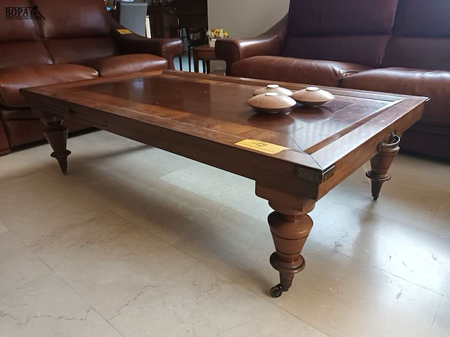 Lot 19 - salontafel op wielen - afbeelding 2 van  6