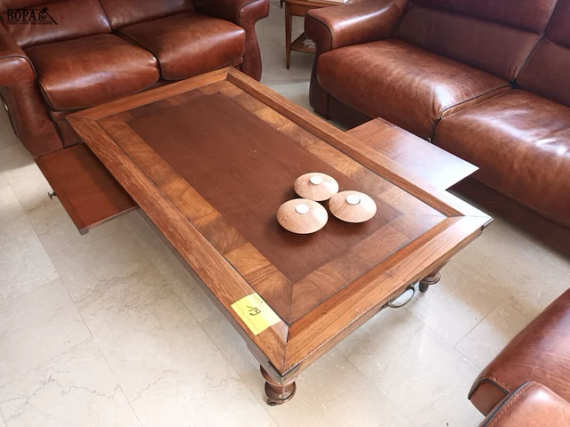 Lot 19 - salontafel op wielen - afbeelding 5 van  6