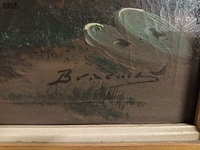 Lot 19 - schilderij molen - afbeelding 4 van  6
