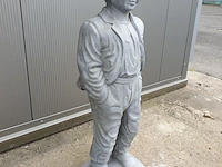 Lot 19 - vintage beton beeld - afbeelding 2 van  5