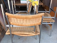 Lot 19 - vintage stoelen. 6 stuks - afbeelding 2 van  4